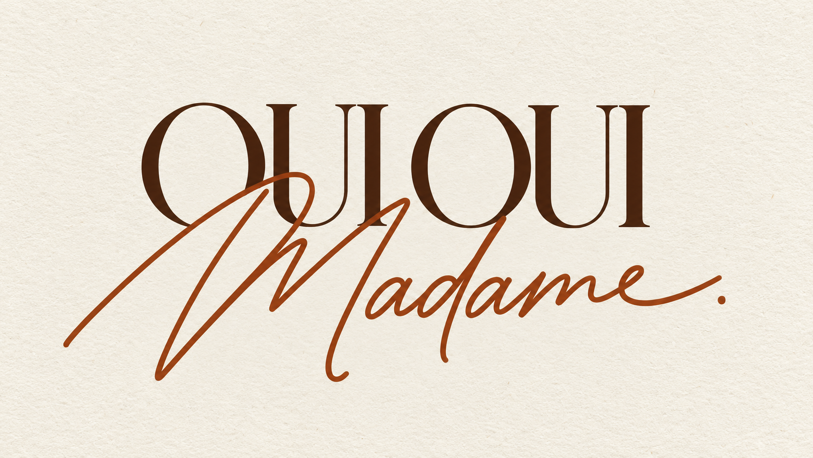 Oui Oui Madame — visit website